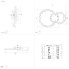 Plafoniera-Moderna-Parrapos-Z-2-Led-Acciaio-Nero-Diffusori-Tondi
