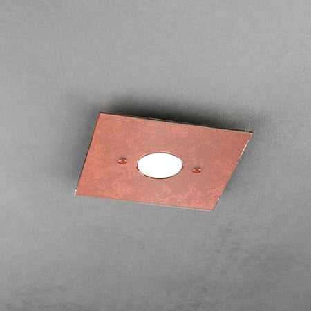 Plafoniera-Moderna-Path-Vetro-Foglia-Rame-1-Luce-Gx53