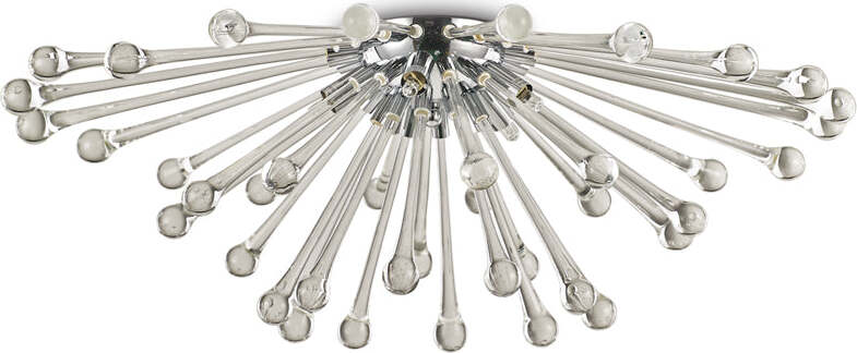 Plafoniera-Moderna-Pauline-Metallo-Fumè-5-Luci-3W-3000K-Luce-Calda