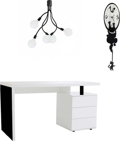 Plafoniera-moderna-Perenz-BULBO-6680-N-LED-E27-lampada-soffitto-metallo-gomma-bracci-orientabili-multiluce