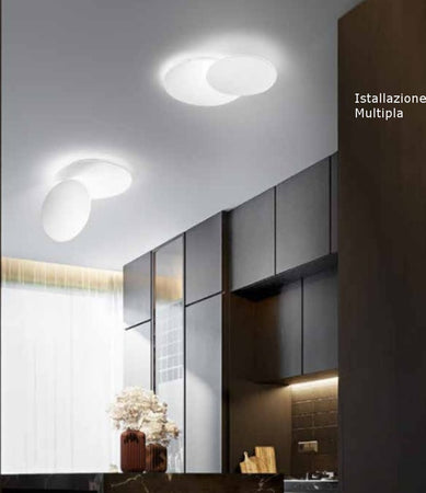 Plafoniera-moderna-Perenz-illumina-DRUM-8232-LED-alluminio-acrilico-orientabile-lampada-soffitto