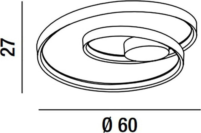 Plafoniera-moderna-Perenz-RITMO-6617-B-LC-LED-lampada-soffitto-bianco