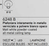 Plafoniera-moderna-Perenz-UP-AND-DOWN-6248-B-LED-E27-lampada-soffitto-metallo