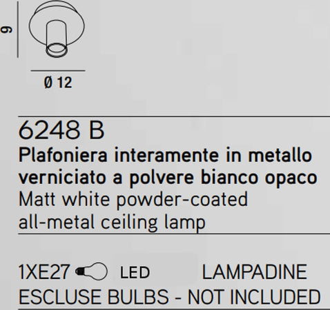 Plafoniera-moderna-Perenz-UP-AND-DOWN-6248-B-LED-E27-lampada-soffitto-metallo