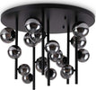 Plafoniera-Moderna-Perlage-Metallo-Nero-18-Luci-G9-15W-3000K