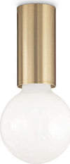 Plafoniera-Moderna-Petit-Metallo-Ottone-1-Luce-E27-8W-3000K-Luce-Calda