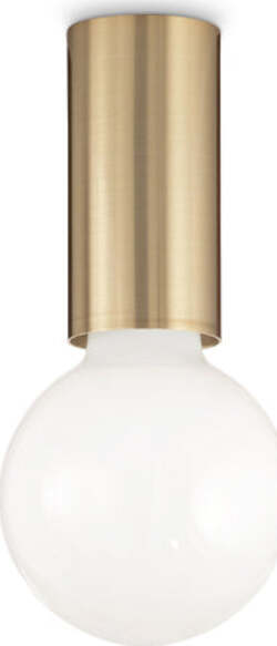 Plafoniera-Moderna-Petit-Metallo-Ottone-1-Luce-E27-8W-3000K-Luce-Calda