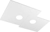 Plafoniera-Moderna-Plate-Metallo-Bianco-2-Luci-Gx53