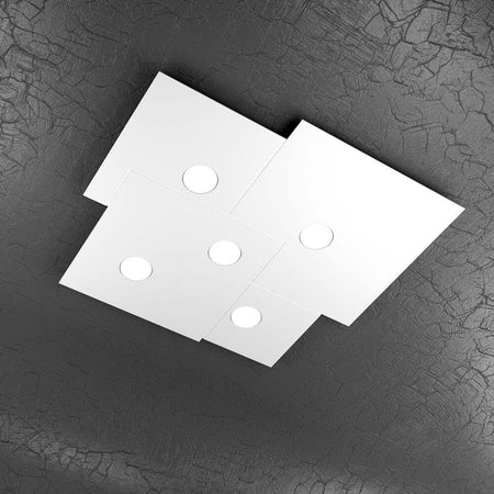 Plafoniera-Moderna-Plate-Metallo-Bianco-5-Luci-Gx53