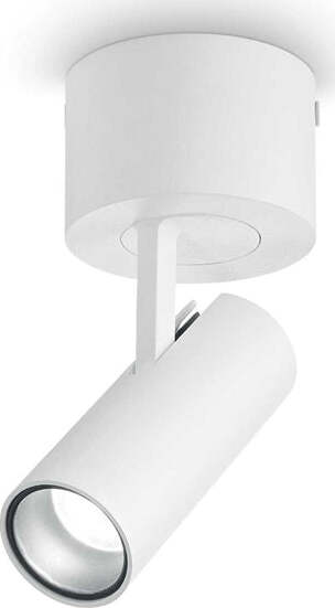 Plafoniera-Moderna-Play-Alluminio-Bianco-Led-7W-3000K-Luce-Calda