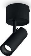 Plafoniera-Moderna-Play-Alluminio-Nero-Led-7W-3000K-Luce-Calda
