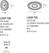 Plafoniera-moderna-Promoingross-LOOP-T-WH-LED-CCT-lampada-soffitto-parete-tonda