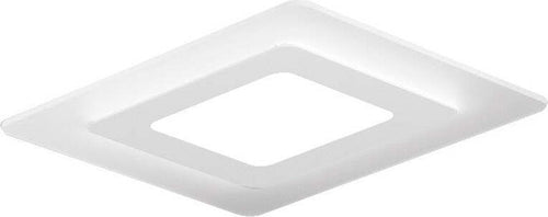 Plafoniera-moderna-Promoingross-OBLIO-Q35-WH-LED-metallo-metacrilato-lampada-soffitto