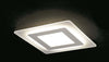 Plafoniera-moderna-Promoingross-OBLIO-Q50-WH-LED-metallo-metacrilato-lampada-soffitto