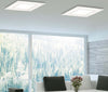 Plafoniera-moderna-Promoingross-OBLIO-Q65-WH-LED-metallo-metacrilato-lampada-soffitto