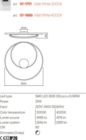 Plafoniera-moderna-Redo-Group-TORSION-01-1791-01-1886-LED-alluminio-lampada-soffitto