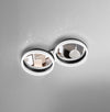 Plafoniera-Moderna-Regina-Metallo-Nero-E-Cromo-Cristallo-Led-40W-2-Cerchi