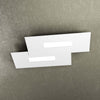 Plafoniera-Moderna-Rett.-2-Moduli-Wally-Metallo-Bianco-2-Luci-2G11-52Cm