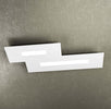 Plafoniera-Moderna-Rett.-2-Moduli-Wally-Metallo-Bianco-2-Luci-2G11-71Cm