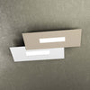 Plafoniera-Moderna-Rett.-2-Moduli-Wally-Metallo-Bianco-E-Sabbia-2-Luci-2G11-52Cm
