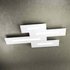 Plafoniera-Moderna-Rett.-3-Moduli-Wally-Metallo-Bianco-4-Luci-2G11-102Cm