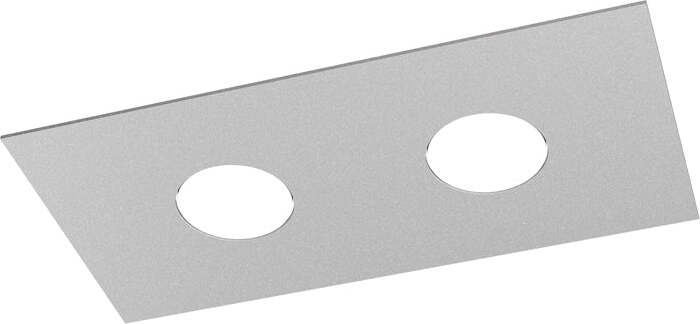 Plafoniera-Moderna-Rettangolare-Area-Metallo-Grigio-Metallo-2-Luci-Gx53