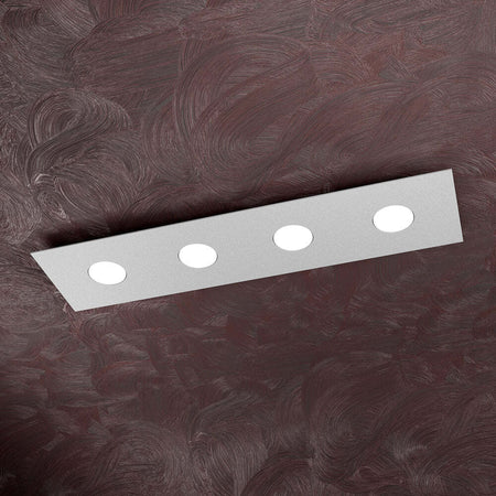 Plafoniera-Moderna-Rettangolare-Area-Metallo-Grigio-Metallo-4-Luci-Gx53