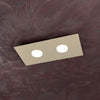 Plafoniera-Moderna-Rettangolare-Area-Metallo-Sabbia-Metallo-2-Luci-Gx53