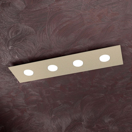 Plafoniera-Moderna-Rettangolare-Area-Metallo-Sabbia-Metallo-4-Luci-Gx53