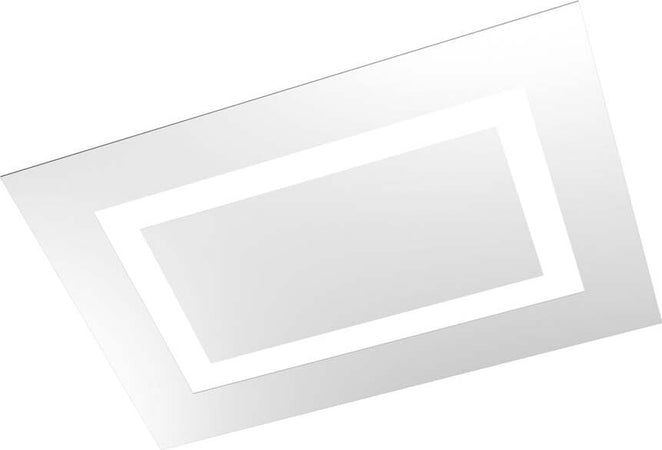 Plafoniera-Moderna-Rettangolare-Carpet-Metallo-Bianco-4-Luci-2G11-70X47Cm