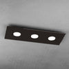 Plafoniera-Moderna-Rettangolare-Path-Vetro-Marrone-3-Luci-Gx53