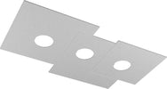 Plafoniera-Moderna-Rettangolare-Plate-Metallo-Grigio-3-Luci-Gx53