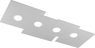 Plafoniera-Moderna-Rettangolare-Plate-Metallo-Grigio-4-Luci-Gx53