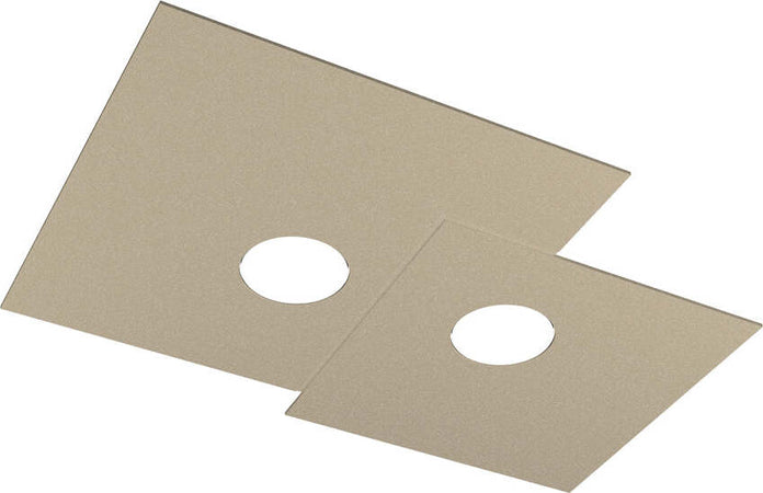 Plafoniera-Moderna-Rettangolare-Plate-Metallo-Sabbia-2-Luci-Gx53