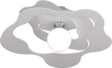 Plafoniera-Moderna-Ripples-Metallo-Bianco-1-Luce-E27-D.50Cm