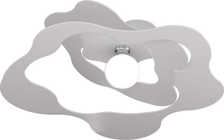 Plafoniera-Moderna-Ripples-Metallo-Bianco-1-Luce-E27-D.70Cm