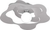 Plafoniera-Moderna-Ripples-Metallo-Grigio-1-Luce-E27-D.50Cm