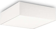 Plafoniera-Moderna-Ritz-Tessuto-Bianco-4-Luci-E27-D50Cm