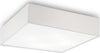 Plafoniera-Moderna-Ritz-Tessuto-Bianco-4-Luci-E27-D60Cm