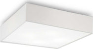 Plafoniera-Moderna-Ritz-Tessuto-Bianco-4-Luci-E27-D60Cm