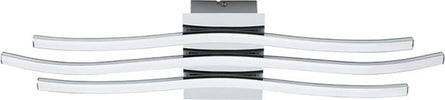 Plafoniera-Moderna-Roncade-Led-Alluminio-Cromo-H4,5Cm