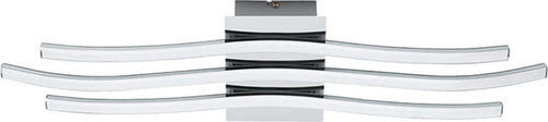 Plafoniera-Moderna-Roncade-Led-Alluminio-Cromo-H4,5Cm