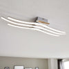 Plafoniera-Moderna-Roncade-Led-Alluminio-Cromo-H4,5Cm
