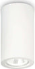 Plafoniera-Moderna-Round-Tower-Gesso-Bianco-1-Luce-Gu10