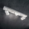 Plafoniera-Moderna-Rudy-Metallo-Bianco-3-Luci-7W-3000K-Luce-Calda