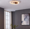 Plafoniera-Moderna-Ruotale-Led-Alluminio-Nero