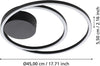 Plafoniera-Moderna-Ruotale-Led-Alluminio-Nero