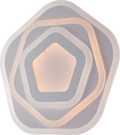 Plafoniera-Moderna-Sarah-Led-Integrato-3000+4500-K-Metallo-Bianco