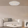 Plafoniera-Moderna-Sarah-Led-Integrato-3000+4500-K-Metallo-Bianco