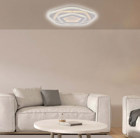 Plafoniera-Moderna-Sarah-Led-Integrato-3000+4500-K-Metallo-Bianco